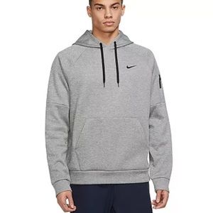 NWOT Nike Light Gray Therma-Fit Hoodie